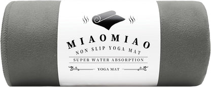 Non-Slip Hot Yoga Towel Set,Super Absorbent Microfiber in, 24.5" x 72" - Anti-Slip, Injury Free Design for Pilates, Yoga Mats, Exercise, and Fitness Gear