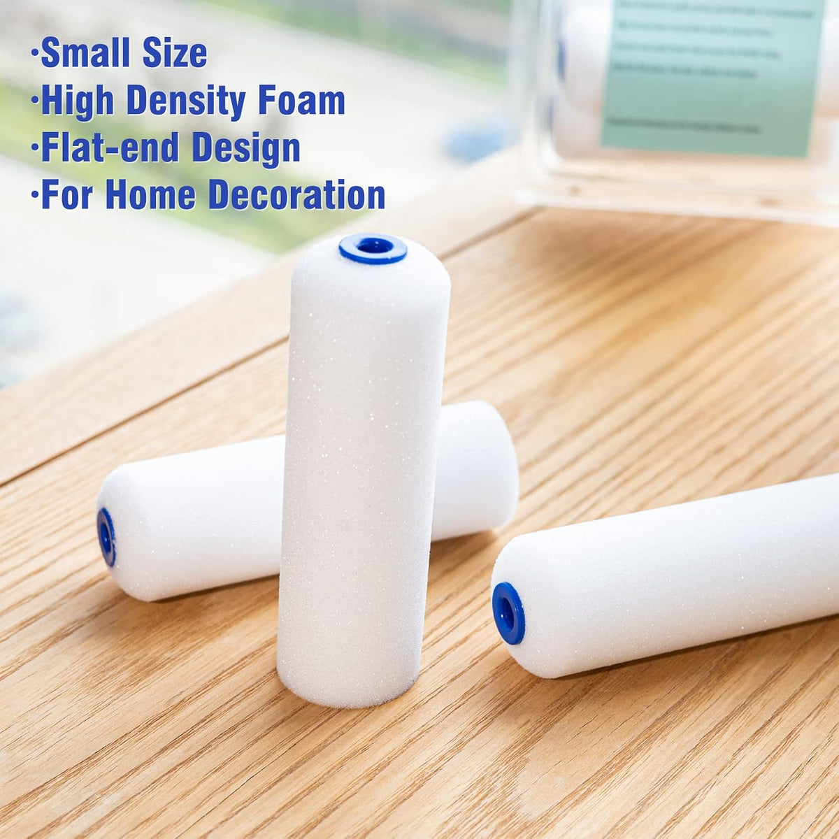 Mini Foam Paint Roller, 4 Inch Small Paint Roller