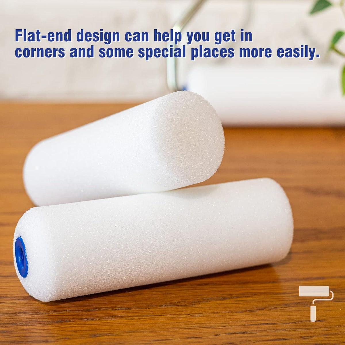 Mini Foam Paint Roller, 4 Inch Small Paint Roller
