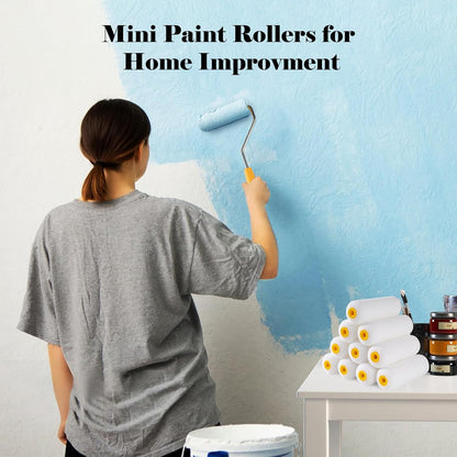 Mini Foam Paint Roller, 4 Inch Small Paint Roller