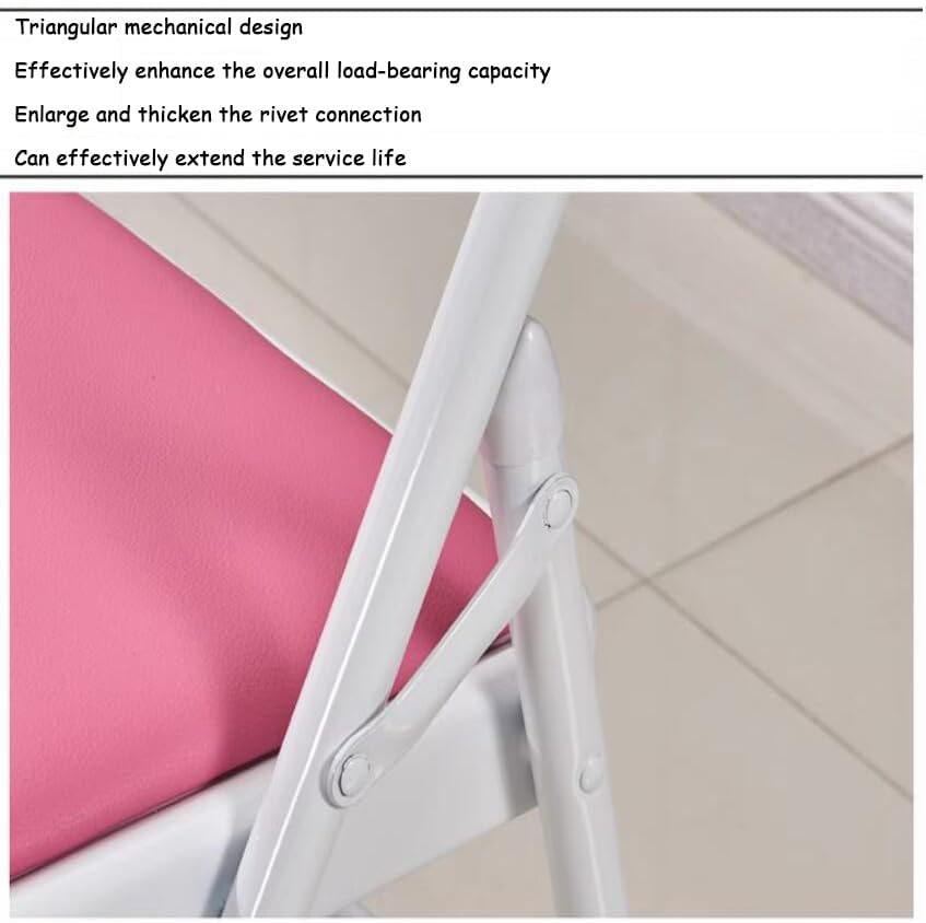 Yoga Chair Backless Folding Chair Metal Handstand Yoga Chair Yoga Props Exercise Chair for Restorative Flow Headstand Stool Inversion Chair for Back Pain