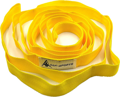 Stretching Strap Yoga Strap with Loops for Physical Therapy, Non-Elastic