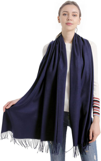 Pashmina Scarf and Shawl - Soft Women Pashminas Wrap for Wedding Evening Party dresses