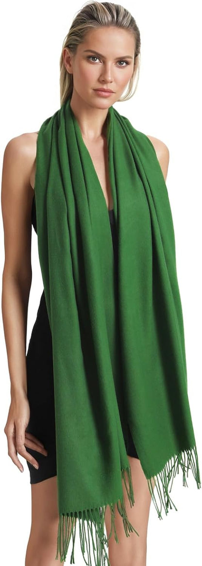 Pashmina Scarf and Shawl - Soft Women Pashminas Wrap for Wedding Evening Party dresses