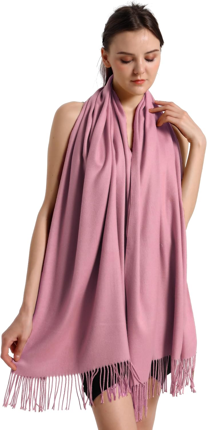 Pashmina Scarf and Shawl - Soft Women Pashminas Wrap for Wedding Evening Party dresses