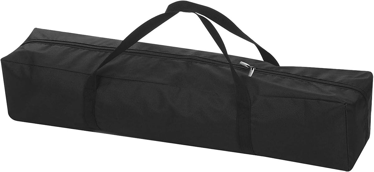 25 Inch Camp Chair Replacement Bag, Nylon Foldable Carrying Bag Large Zippered Bag with Shoulder Strap for Camping Travel, Black