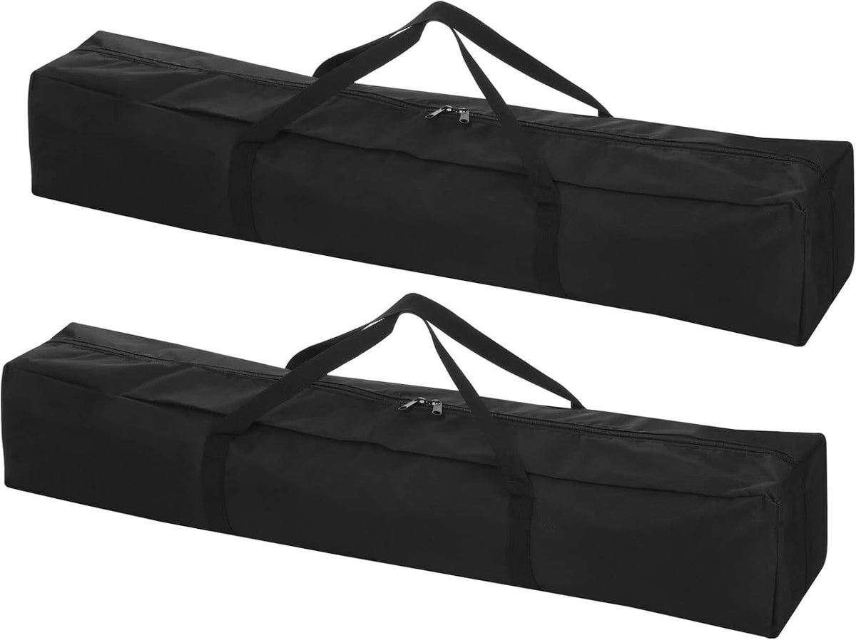 25 Inch Camp Chair Replacement Bag, Nylon Foldable Carrying Bag Large Zippered Bag with Shoulder Strap for Camping Travel, Black