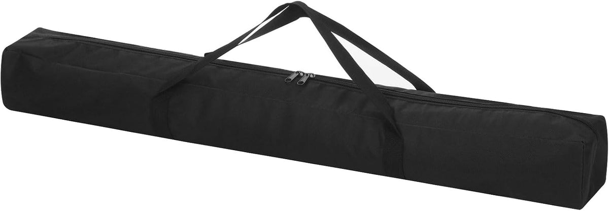 25 Inch Camp Chair Replacement Bag, Nylon Foldable Carrying Bag Large Zippered Bag with Shoulder Strap for Camping Travel, Black