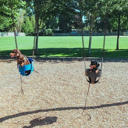 44in Hanging Swing Chain with 4 Carabiners, 660LB Capacity Hanging Kits Heavy Duty Hanging Chair Hardware for Hammock Swing Hanging Chair Punching Bags Sandbag Indoor Outdoor Yoga Gym (Black)
