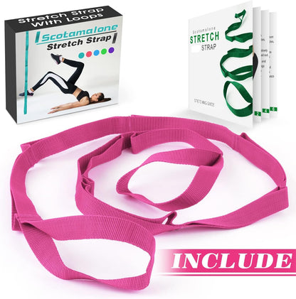 Stretching Yoga Strap Physical Therapy Stretch Bands
