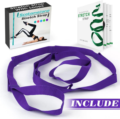 Stretching Yoga Strap Physical Therapy Stretch Bands