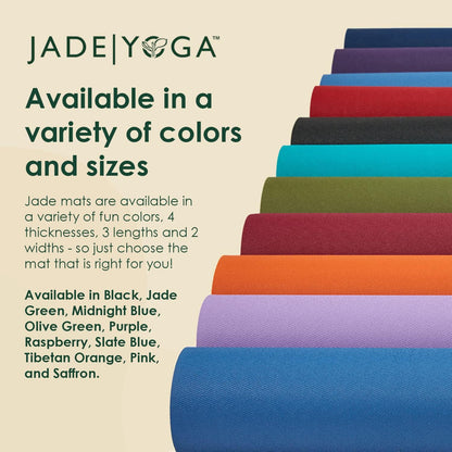 Harmony Yoga Mat - Durable & Thick Gym Fitness Mat, Non-Slip Natural Rubber Yoga Mat - Home Exercise & Stretching Mat, Workout Mat - Yoga, Pilates & Meditation for Women & Men