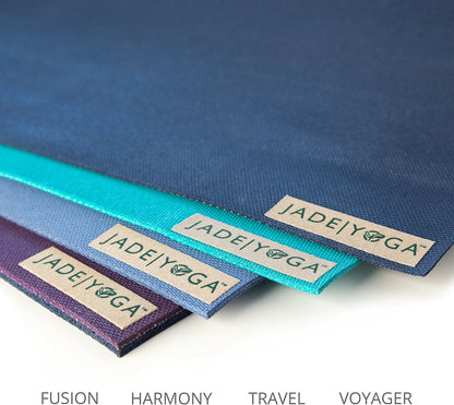 Harmony Yoga Mat - Durable & Thick Gym Fitness Mat, Non-Slip Natural Rubber Yoga Mat - Home Exercise & Stretching Mat, Workout Mat - Yoga, Pilates & Meditation for Women & Men