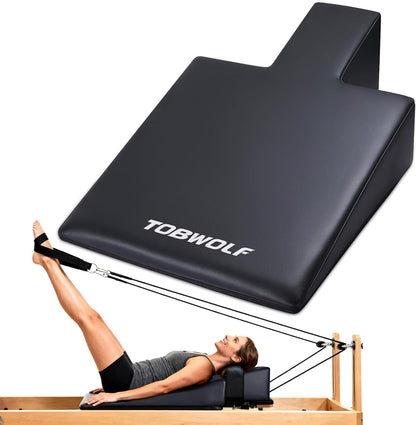 Pilates Wedge Cushion, Non-Slip Workout Wedge for Reformer