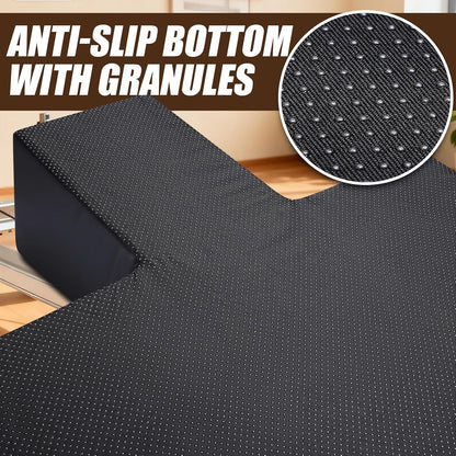 Pilates Wedge Cushion, Non-Slip Workout Wedge for Reformer