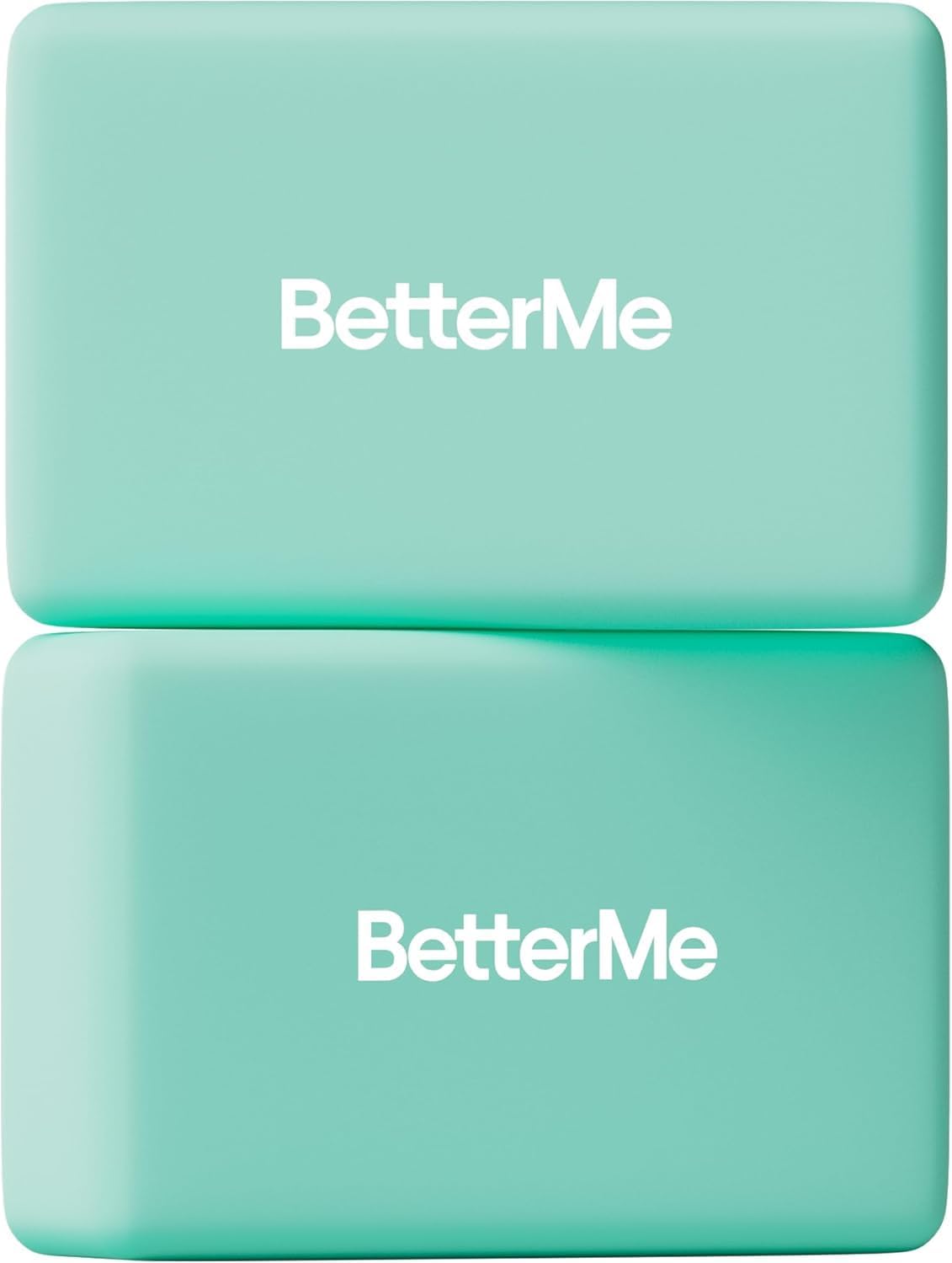 Yoga Blocks Set of 2 – High Density Foam Yoga Blocks for Stretching, Pilates & Workouts – Lightweight Non-Slip Exercise Blocks for Flexibility & Balance
