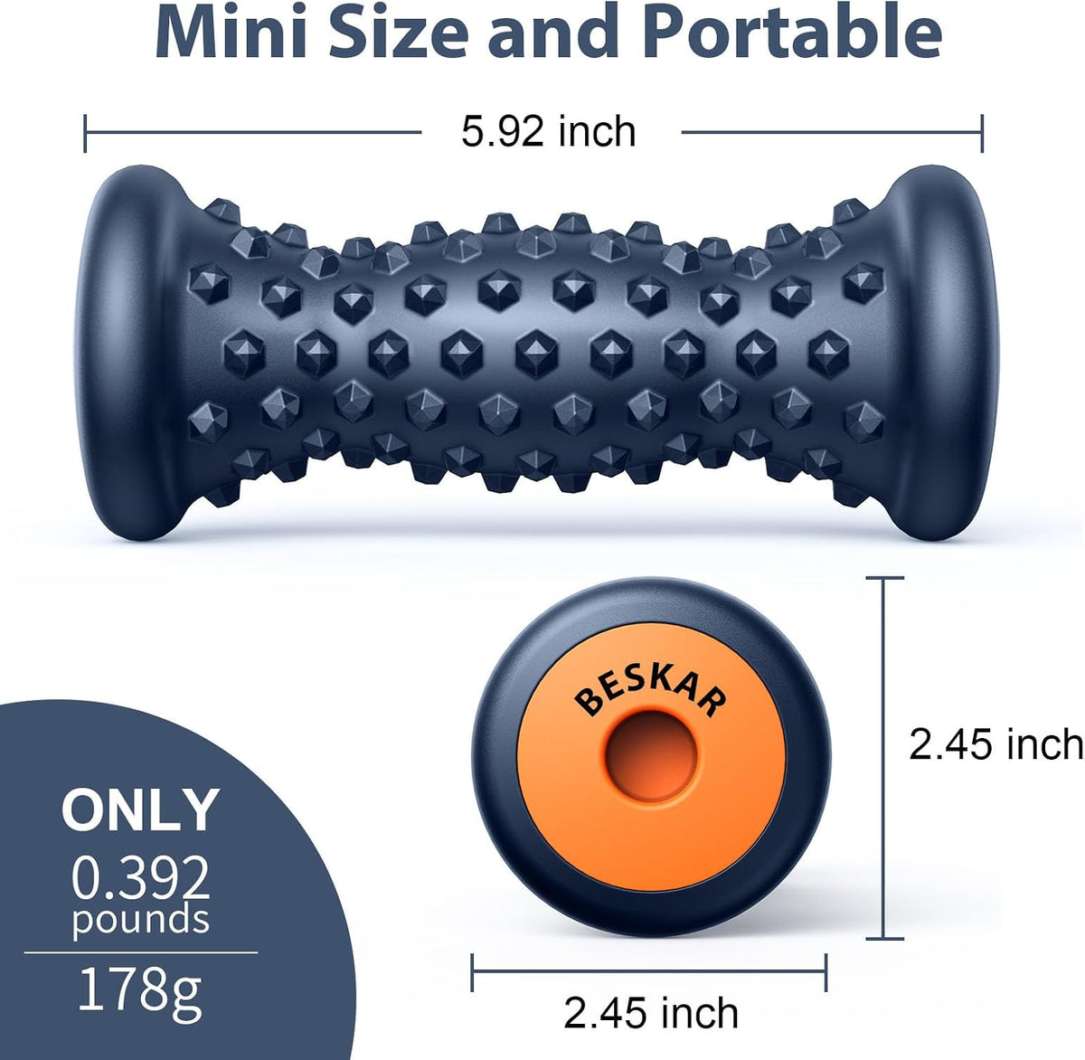Foot Massage Roller for Plantar Fasciitis Relief