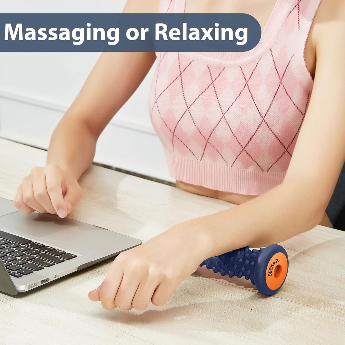 Foot Massage Roller for Plantar Fasciitis Relief