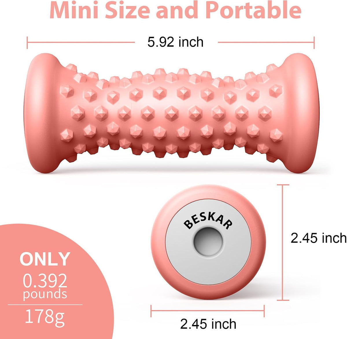 Foot Massage Roller for Plantar Fasciitis Relief