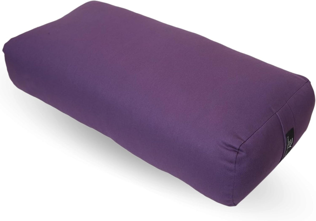 Premium Bolster, Soft Meditation Pillow, Multi-Colors