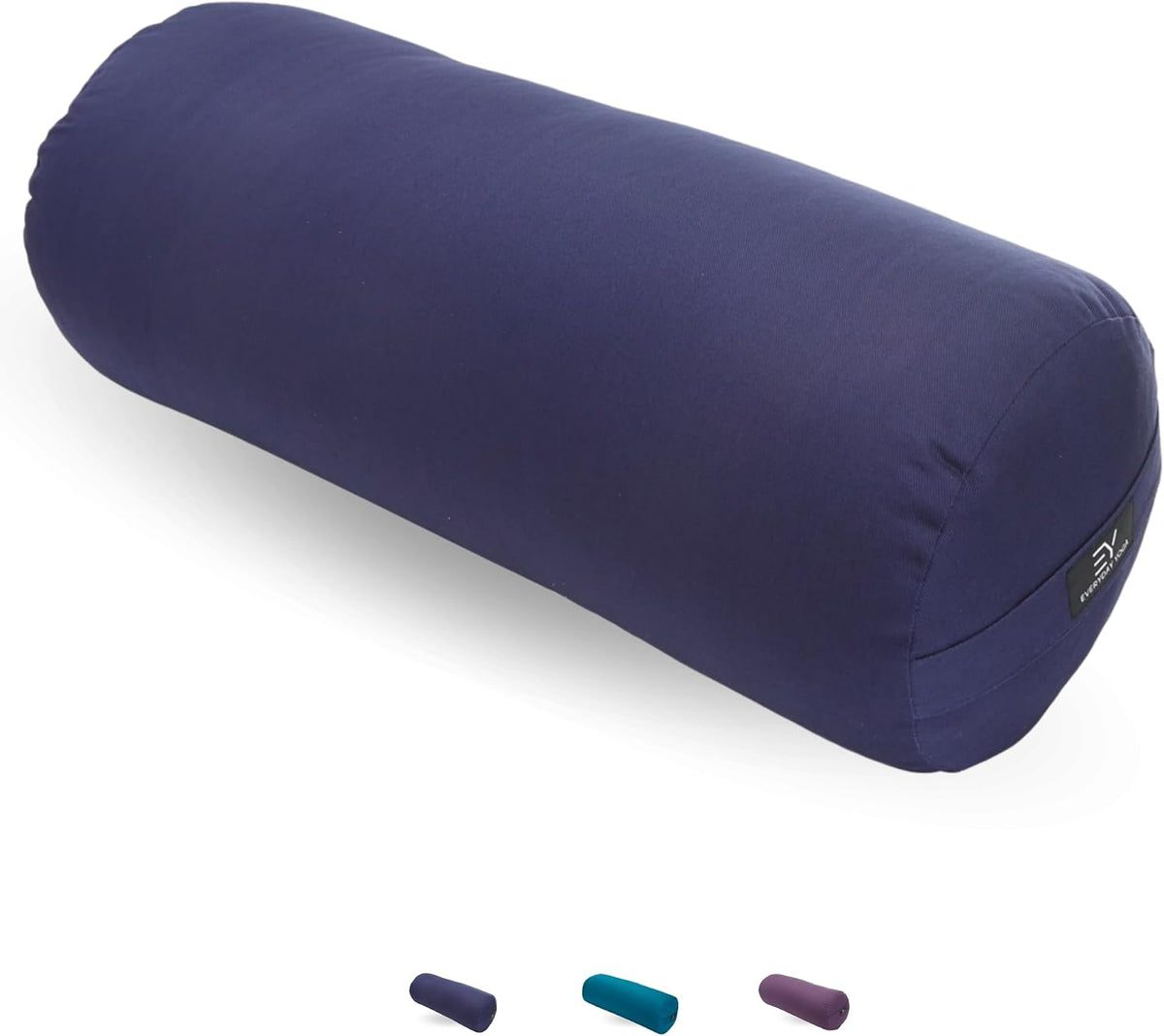 Premium Bolster, Soft Meditation Pillow, Multi-Colors