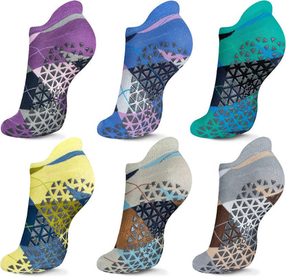 Pilates Socks Non Slip Grips for Yoga Barefoot Ballet Barre Hospital