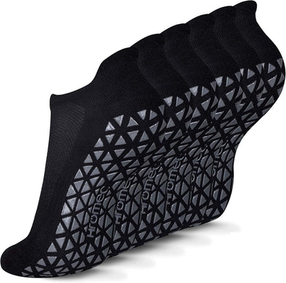 Pilates Socks Non Slip Grips for Yoga Barefoot Ballet Barre Hospital