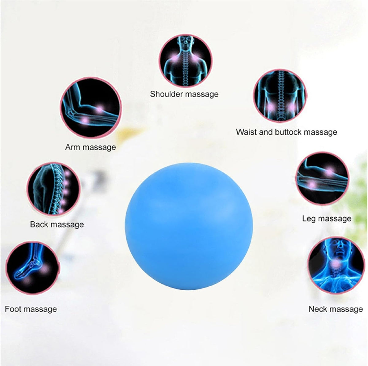 Massage Lacrosse Ball Therapy for Sore Muscles Myofascial Release