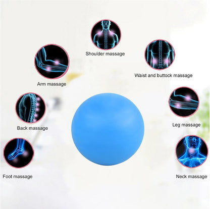 Massage Lacrosse Ball Therapy for Sore Muscles Myofascial Release