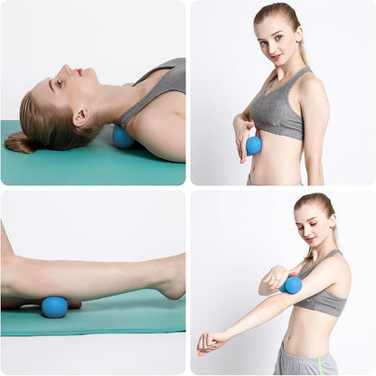 Massage Lacrosse Ball Therapy for Sore Muscles Myofascial Release