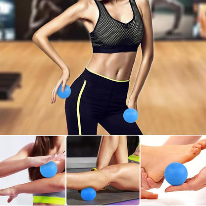 Massage Lacrosse Ball Therapy for Sore Muscles Myofascial Release