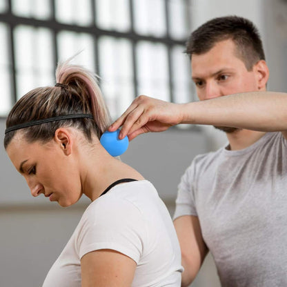 Massage Lacrosse Ball Therapy for Sore Muscles Myofascial Release