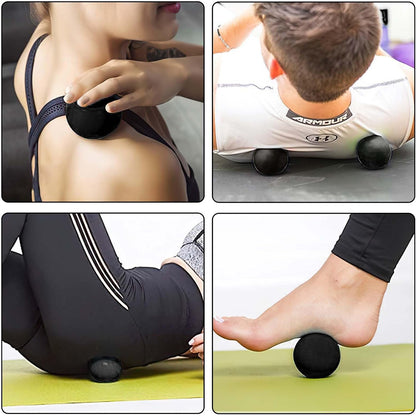 Massage Lacrosse Ball Therapy for Sore Muscles Myofascial Release