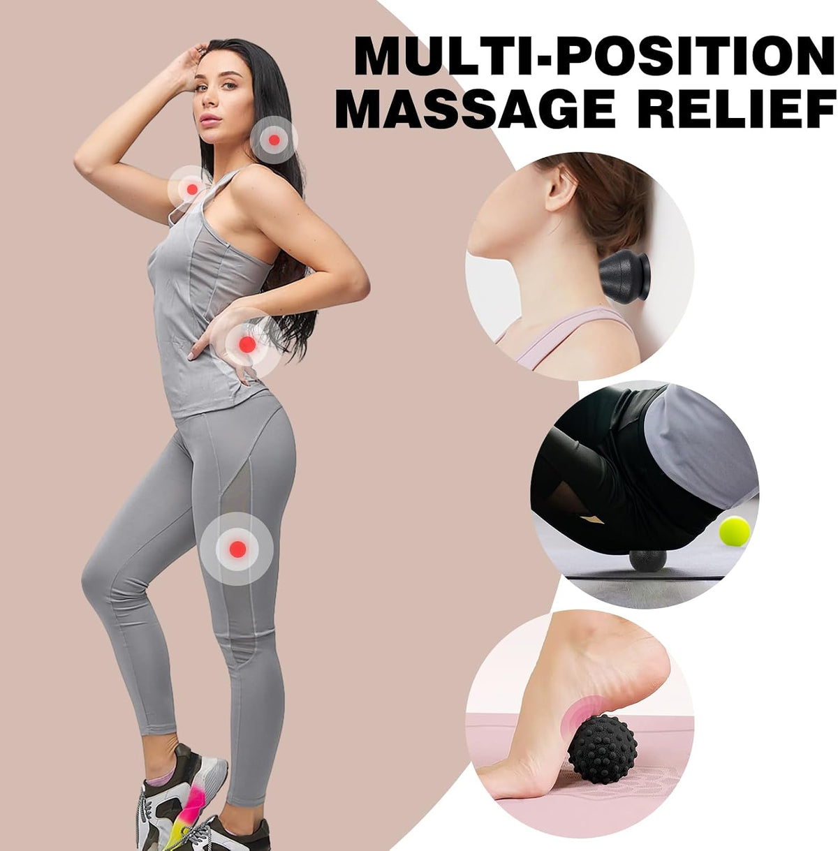 Massage Lacrosse Ball Therapy for Sore Muscles Myofascial Release