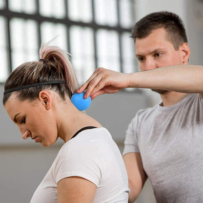 Massage Lacrosse Ball Therapy for Sore Muscles Myofascial Release