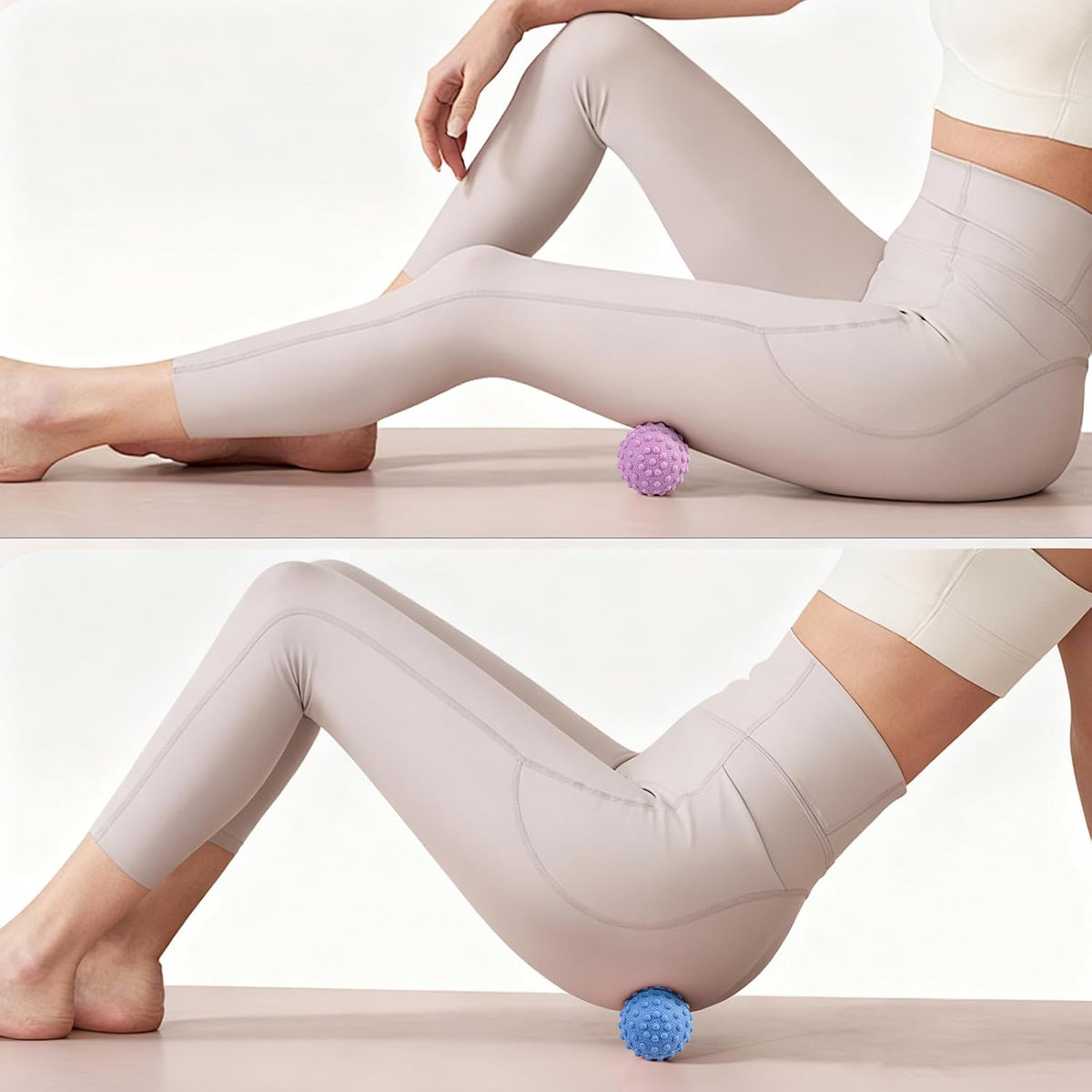 Massage Lacrosse Ball Therapy for Sore Muscles Myofascial Release