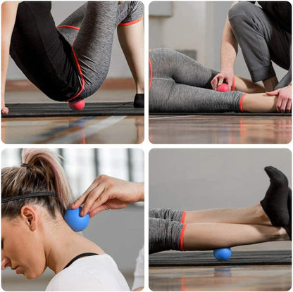 Massage Lacrosse Ball Therapy for Sore Muscles Myofascial Release