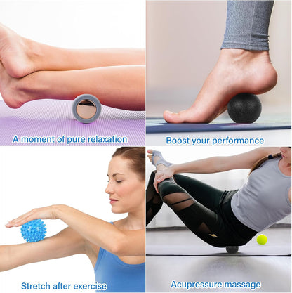 Massage Lacrosse Ball Therapy for Sore Muscles Myofascial Release