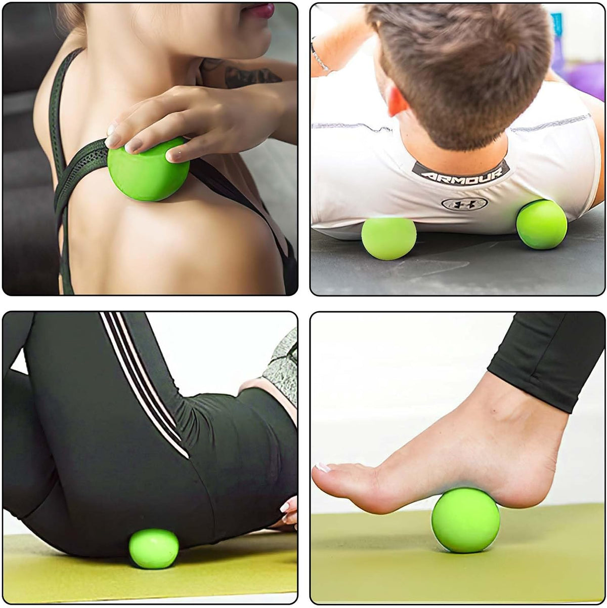Massage Lacrosse Ball Therapy for Sore Muscles Myofascial Release