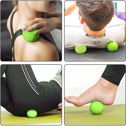 Massage Lacrosse Ball Therapy for Sore Muscles Myofascial Release