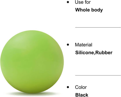 Massage Lacrosse Ball Therapy for Sore Muscles Myofascial Release