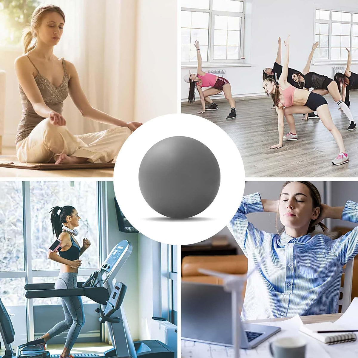 Massage Lacrosse Ball Therapy for Sore Muscles Myofascial Release