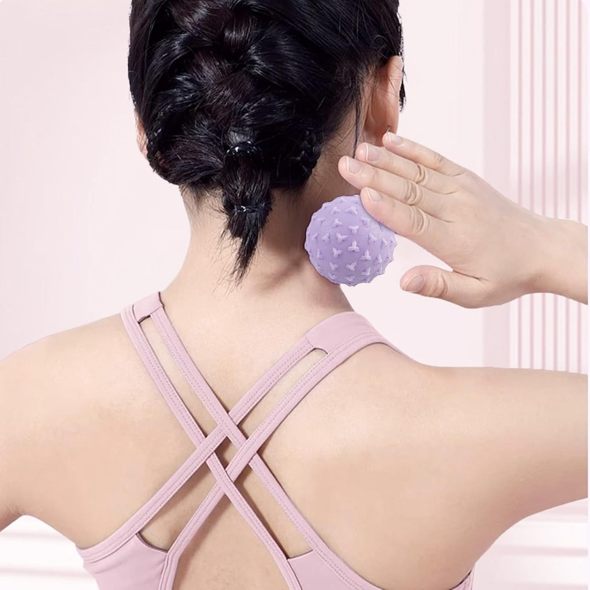 Massage Lacrosse Ball Therapy for Sore Muscles Myofascial Release