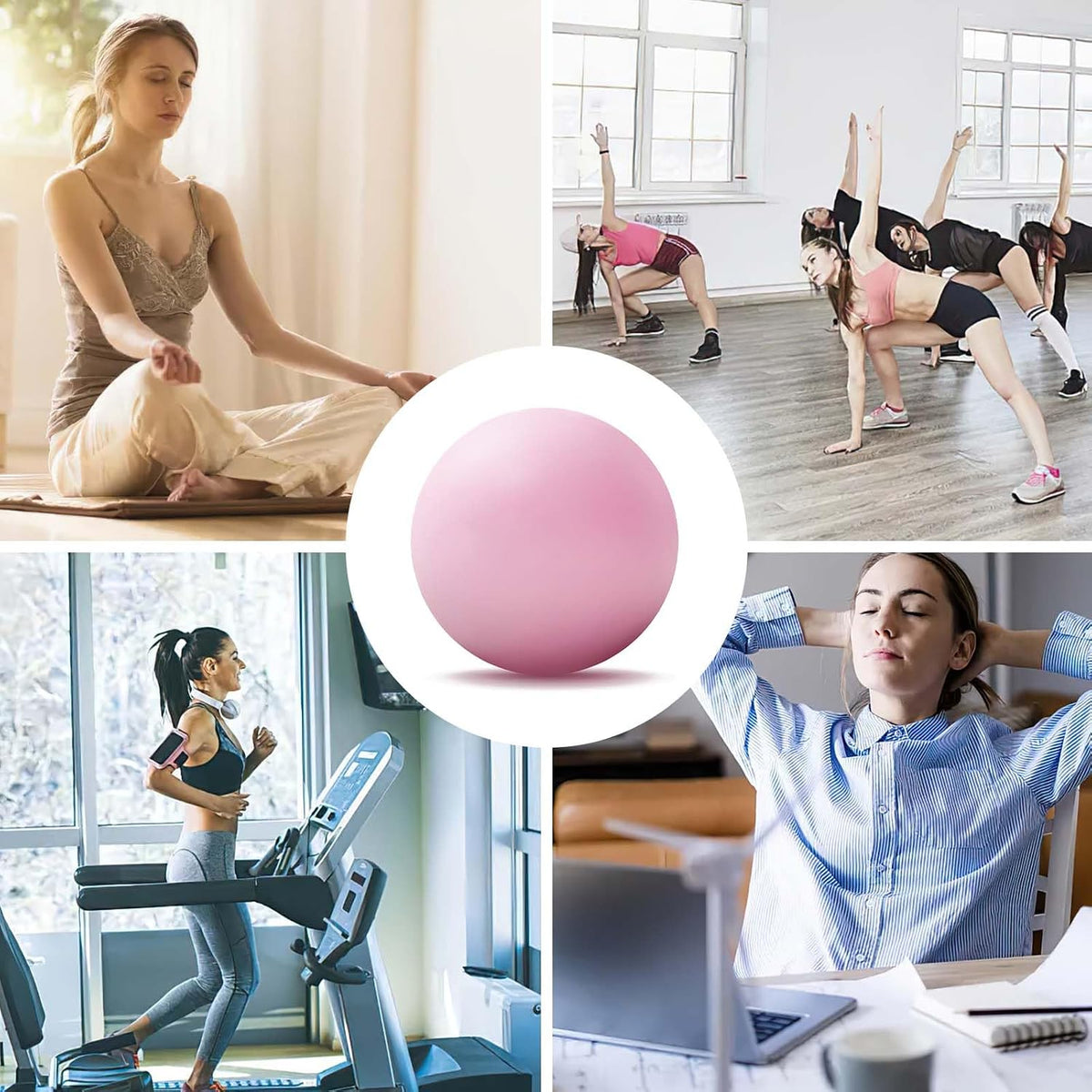 Massage Lacrosse Ball Therapy for Sore Muscles Myofascial Release