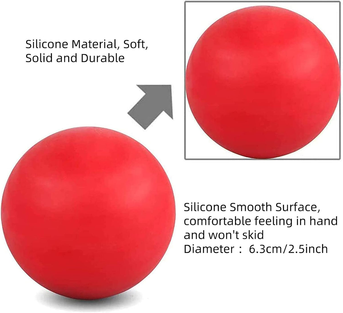 Massage Lacrosse Ball Therapy for Sore Muscles Myofascial Release