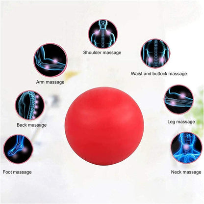 Massage Lacrosse Ball Therapy for Sore Muscles Myofascial Release