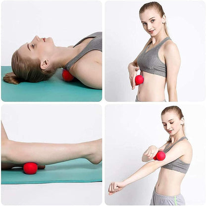 Massage Lacrosse Ball Therapy for Sore Muscles Myofascial Release