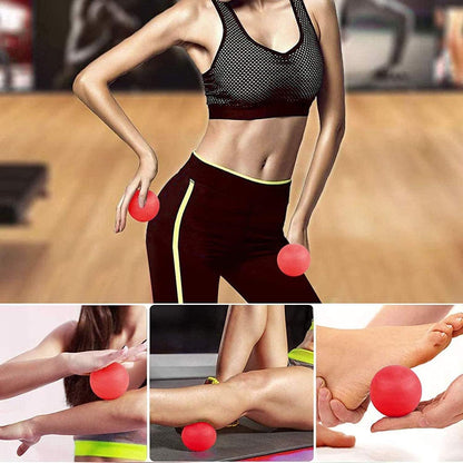 Massage Lacrosse Ball Therapy for Sore Muscles Myofascial Release