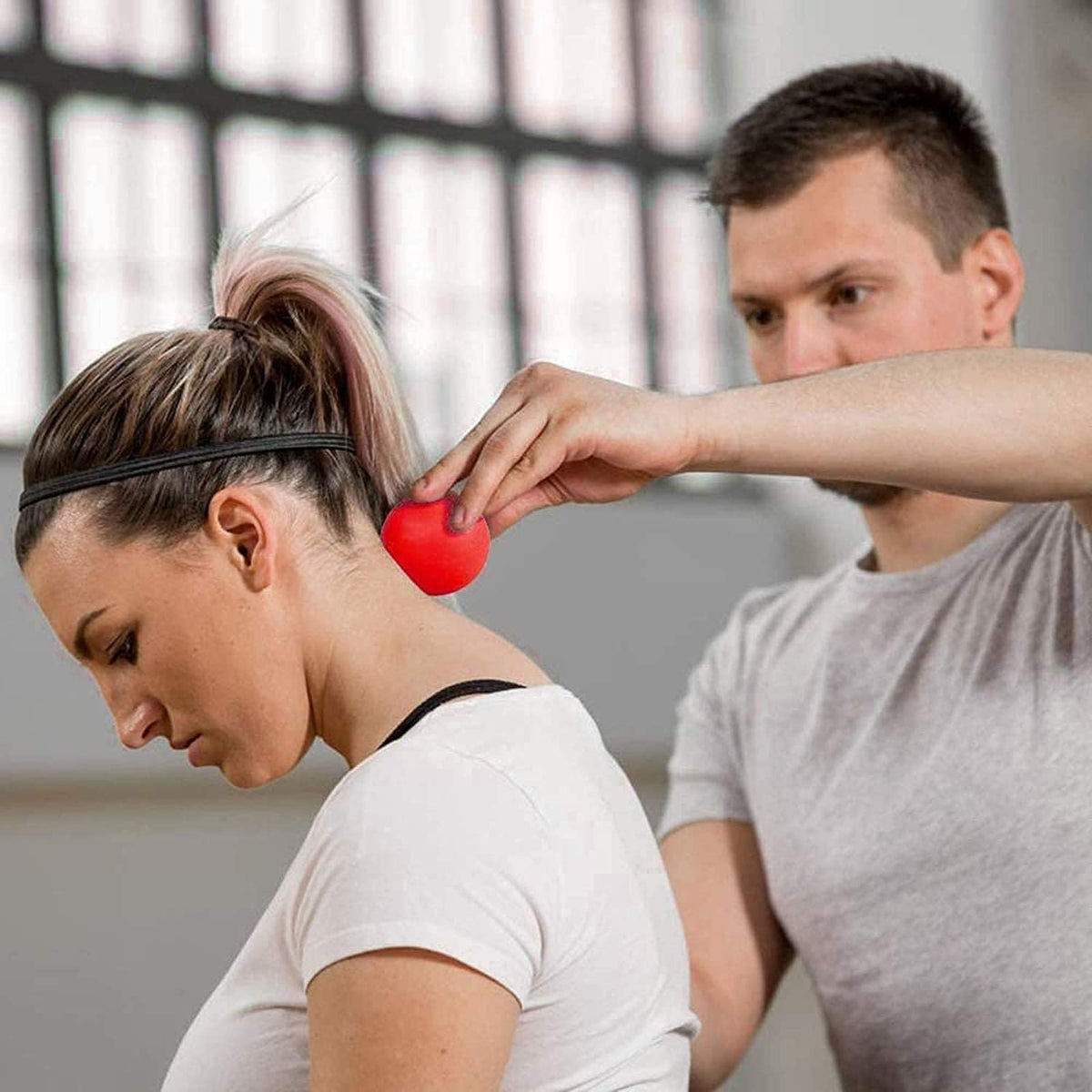 Massage Lacrosse Ball Therapy for Sore Muscles Myofascial Release