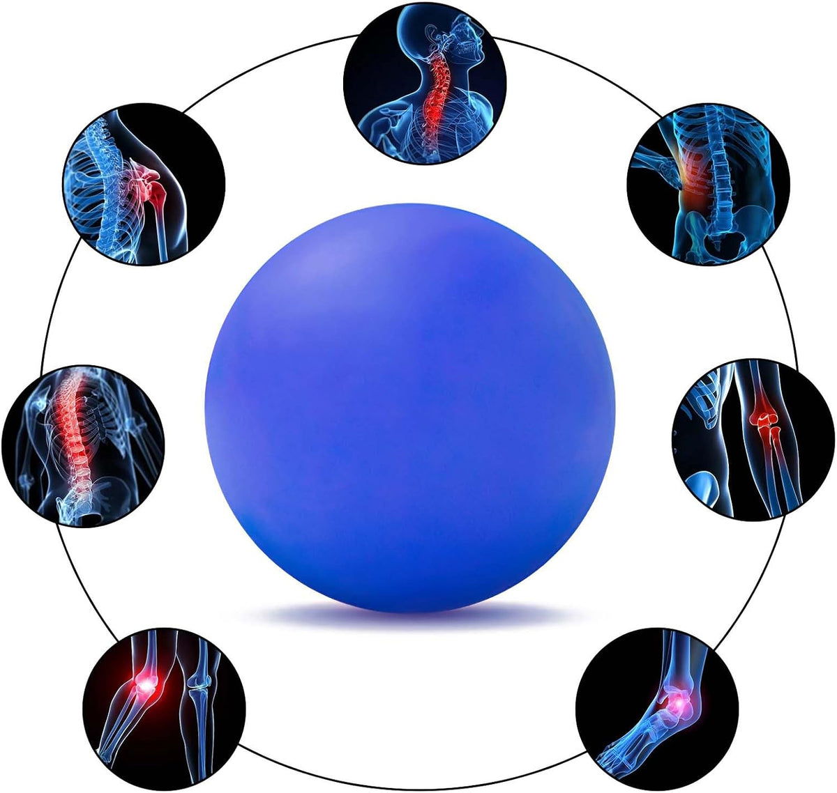 Massage Lacrosse Ball Therapy for Sore Muscles Myofascial Release